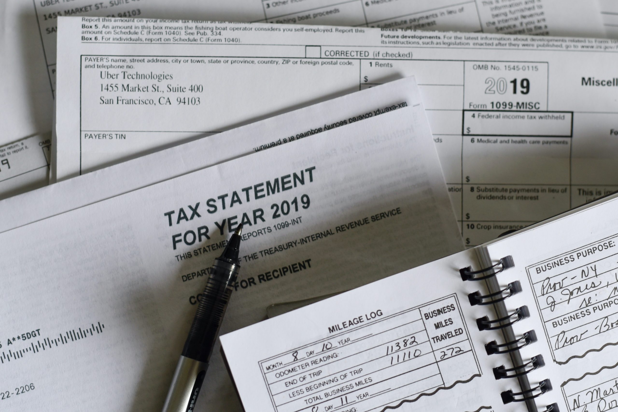 2019 tax statement withMaryland sales and use tax information